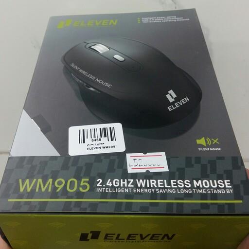 موس بی سیم Eleven مدل WM905مشکی رنگ